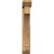 Ekena Millwork Imperial Slat Rough Sawn Bracket w/ Offset Brace, Western Red Cedar, 6"W x 28"D x 40"H BKT0604X28X40IMP06RWR - alternate 4